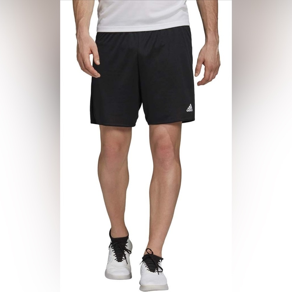 (081)Adidas Kids Black Sports Shorts